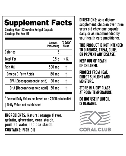 Supplement Label